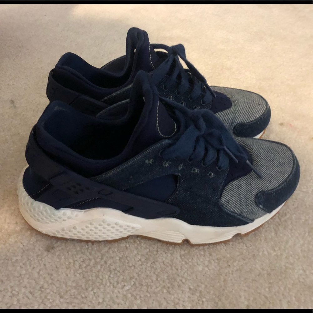 denim nike huaraches